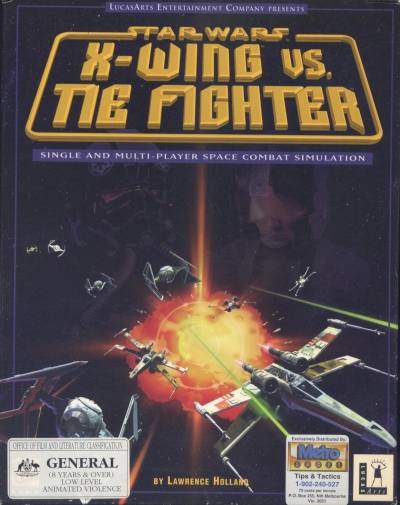 Obal hry Star Wars: X-Wing vs. TIE Fighter