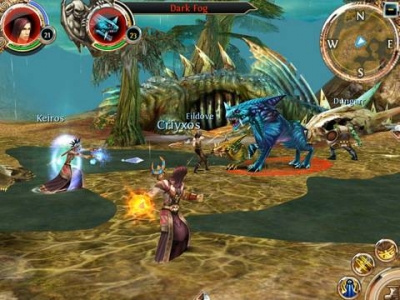 Screen ze hry Order and Chaos Online