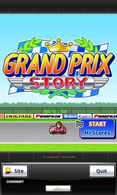 Screen ze hry Grand Prix Story