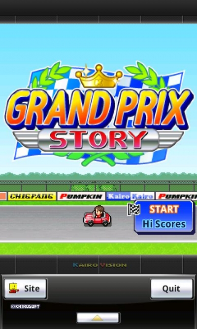 Screen ze hry Grand Prix Story