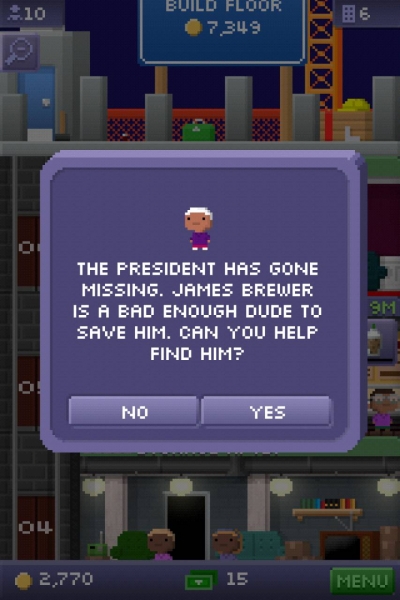 Screen ze hry Tiny Tower