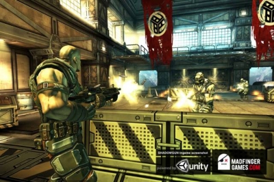 Screen ze hry Shadowgun