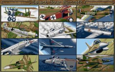 Screen ze hry Air Duel: 80 Years of Dogfighting