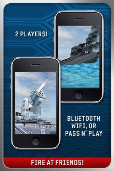 Screen ze hry Battleship