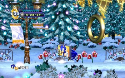 Screen ze hry Sonic the Hedgehog 4: Episode II