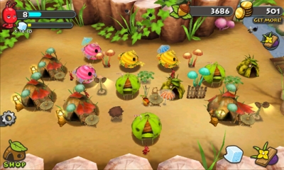 Screen ze hry Bug Village