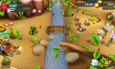 Screen ze hry Bug Village