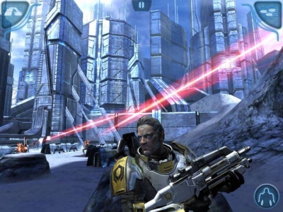 Screen ze hry Mass Effect: Infiltrator