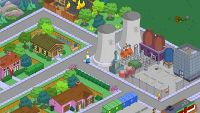 Screen ze hry The Simpsons: Tapped Out