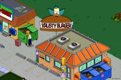 Screen ze hry The Simpsons: Tapped Out