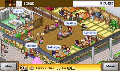 Screen ze hry Cafeteria Nipponica