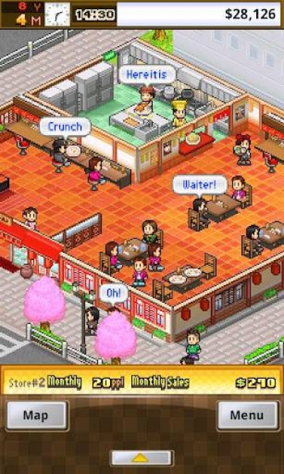 Screen ze hry Cafeteria Nipponica