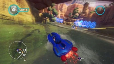 Screen ze hry Sonic & All-Stars Racing Transformed