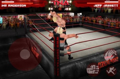 Screen ze hry TNA Wrestling iMPACT!