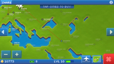 Screen ze hry Pocket Planes