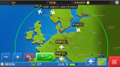 Screen ze hry Pocket Planes