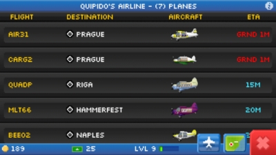 Screen ze hry Pocket Planes