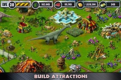 Screen ze hry Jurassic Park: Builder