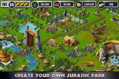 Screen ze hry Jurassic Park: Builder