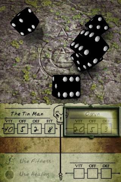 Screen ze hry Gamebook Adventures 2: The Siege of the Necromancer