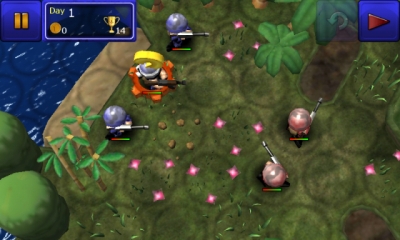 Screen ze hry Great Little War Game