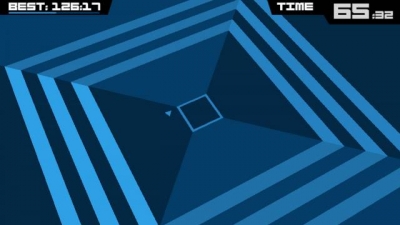 Screen ze hry Super Hexagon