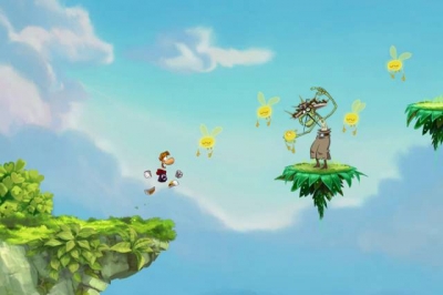 Screen ze hry Rayman: Jungle Run