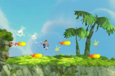 Screen ze hry Rayman: Jungle Run