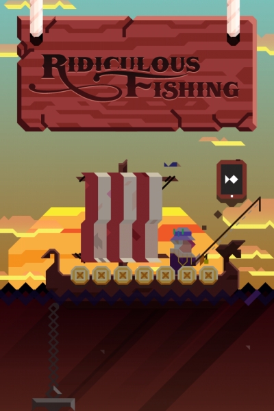Screen ze hry Ridiculous Fishing - A Tale of Redemption