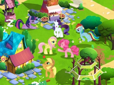 Screen ze hry My Little Pony: Friendship is Magic