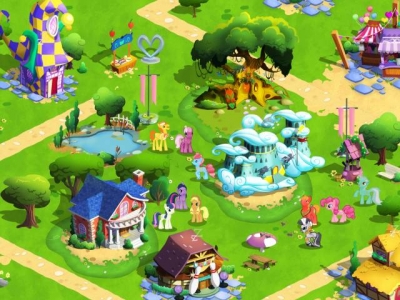 Screen ze hry My Little Pony: Friendship is Magic