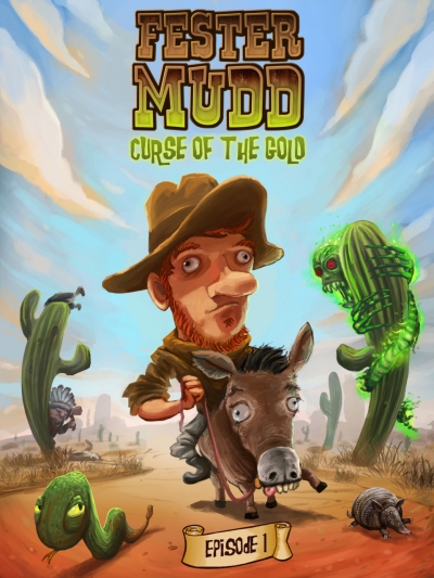 Artwork ke he Fester Mudd: Curse of the Gold