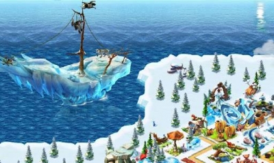 Screen ze hry Ice Age Village