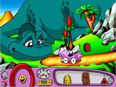 Screen ze hry Putt-Putt Travels Through Time