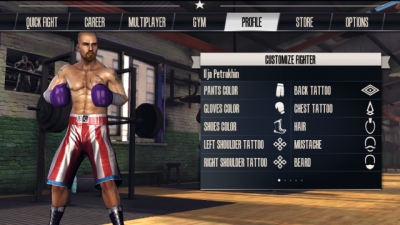 Screen ze hry Real Boxing
