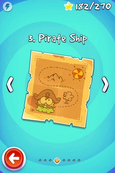 Screen ze hry Cut the Rope: Time Travel