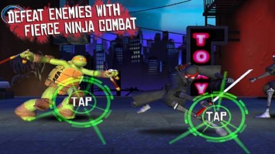 Artwork ke he Teenage Mutant Ninja Turtles: Rooftop Run