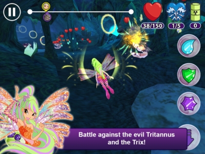 Screen ze hry Winx Sirenix Power