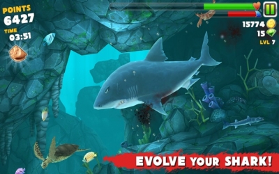 Artwork ke he Hungry Shark Evolution