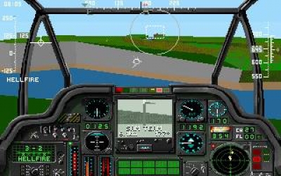 Screen ze hry Gunship 2000: Scenario Disk and Mission Builder