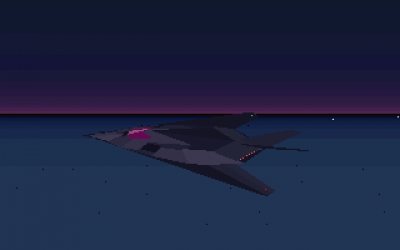 Screen ze hry Night Hawk: F-117A Stealth Fighter 2.0