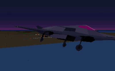 Screen ze hry Night Hawk: F-117A Stealth Fighter 2.0