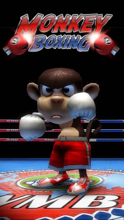 Artwork ke he Monkey Boxing