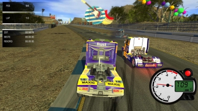 Screen ze hry World Truck Racing