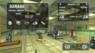 Screen ze hry World Truck Racing