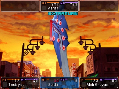 Screen ze hry Shin Megami Tensei: Devil Survivor 2: Record Breaker