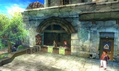 Screen ze hry Final Fantasy Explorers