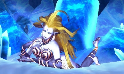 Screen ze hry Final Fantasy Explorers