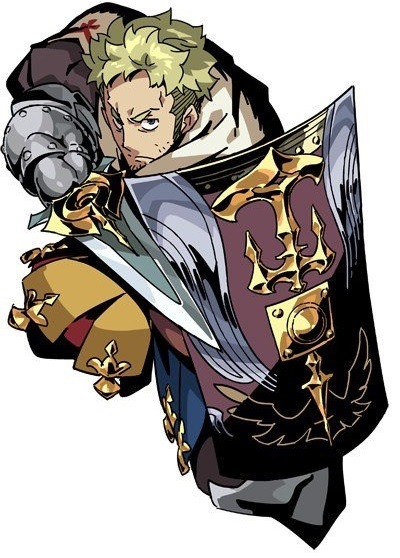 Artwork ke he Etrian Odyssey 2 Untold: The Fafnir Knight