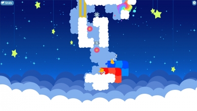 Screen ze hry Snakebird